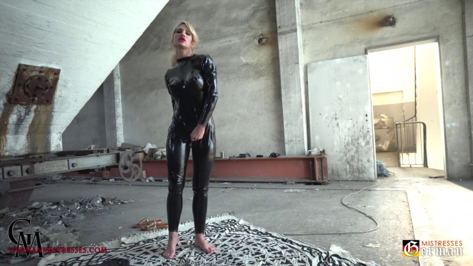 GERMAN MISTRESSES - Caley In Black Latex